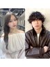 【あかね.鈴木限定】ブリーチなしで最大の透明感☆ライトニングWケアカラー