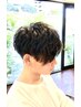 【メンズ限定】人気のパーマ † カット込み¥10500