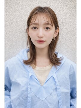 ベル 新宿(Belle) 顔周りカット/似合わせカット/レイヤーカット／新宿駅／前髪長め