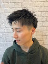 グレイスフルバーバー 新宿パークタワー店&nbsp;爽やかアップバングフェード