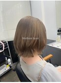ミディアムレイヤーカット