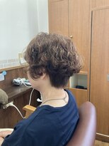 トップヘアー 中庄店(TOP HAIR fuapua) ショートパーマスタイル