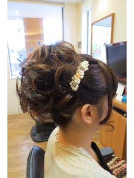 メルシーフォーヘア(Merci for hair) トップカールスタイル