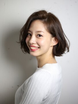エス ヘア サロン(S. HAIR SALON) こなれカールボブ