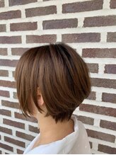 ヘア フィックス リュウ リゾート(hair fix RYU Resort) 大人ショート　アッシュベージュ