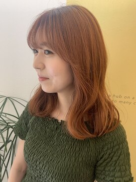 ハブ(hub) apricot orange