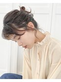お団子ゆるっとアレンジ
