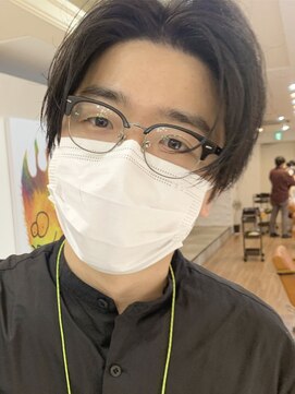 ノラキチジョウジ(NORA KICHIJOJI) #スリークショート#センターパート#メンズ#トランクスヘア