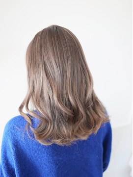 ボアップ 松山店(boappu) #ミルクティーベージュ#ミルクティーカラー#ベージュ#波巻きヘア