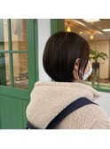 丸みショートボブ♪