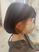 リル(re'll) 《花屋併設》ビタミンカラー/マッシュヘアー@20代30代40代