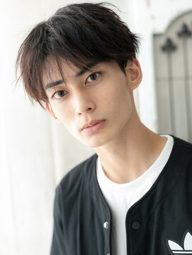 トニーアンドガイメン ホテル京阪仙台店(TONI&GUY MEN) ラフな質感が魅力なアースカラー束感ルーズヘアb仙台