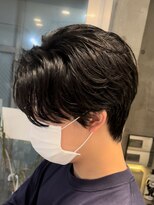 フィフス トウキョウ (fifth TOKYO)&nbsp;センターパートニュアンスパーマツイストスパイラルパーマ韓国