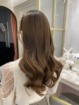 ランド 原宿表参道(LAND)&nbsp;ヘアセット/ヘアアレンジ/韓国ヘア/ワンホンヘア/ベージュカラー