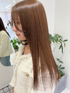 ジーナ 渋谷駅前(Zina) 髪質改善*ヘルシースタイル暖色ベージュ*美髪【Zina 渋谷】