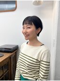オン眉ショート