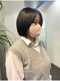 丸みボブ