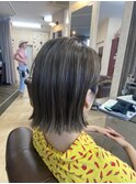 切りっぱなしボブ