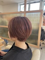 アドラーブル 長岡リップス旭岡店(adorable)&nbsp;大人可愛い丸みボブピンクラベンダーベージュベビーピンク