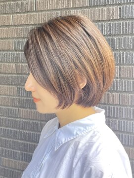 プルーヴ 秋葉原(prove) 30代40代大人女性/前髪なしショートボブ/ショートヘア/髪質改善