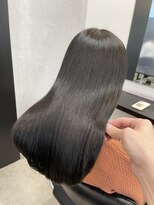 サロウィン 池袋(SALOWIN)&nbsp;透明感ブルーブラック × 髪質改善トリートメント #048