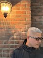 アイコン ブルー メンズ(I-CON #blue MEN'S)&nbsp;Whitecolor×フェード【池袋/ダブルカラー/フェード】