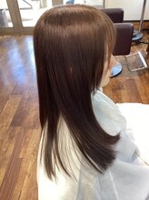 ヘアーデザイン クール デソール(hair design cool delsole) ミルクティーベージュカラー
