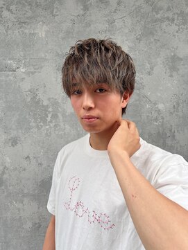 ネイロ 錦糸町(NeiRo) アッシュブラックカルマパーマベリーショートダークアッシュ