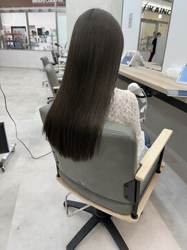 カイノ イオンモール橿原店(KAINO) オリーブベージュと髪質改善トリートメント