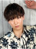 爽やかナチュラルパーマソフトツイストマッシュ