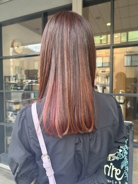 スーリール 東比恵店(Sourire) インナーカラー