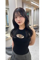 ボタン テンジン(VOTAN tenjin)&nbsp;【きくしらくと】カーキベージュ/暗めカラー/ぱっつん前髪/天神