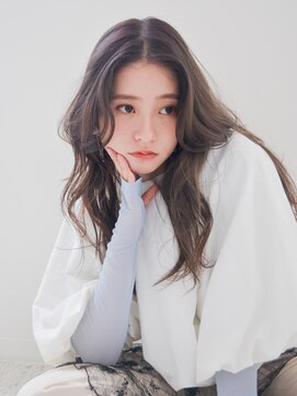 テトテ バイ ミリー 江坂(tetote by milly) 【tetote江坂】ダークアッシュ×こなれミディウェーブパーマ