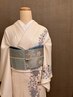 手ぶらでOK◆お出かけ着物レンタル　小紋/紬　￥16,700