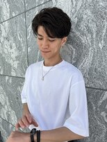 カケル(×.)&nbsp;大人センターパート/アップバング/ニュアンスパーマ