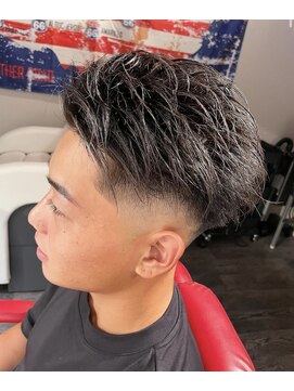 サンアンドマーリィズバーバー 駅前店(SON&MARLEY'S BAR BER) 七三!!ナチュラル!ツーブロック!本厚木!barber!!