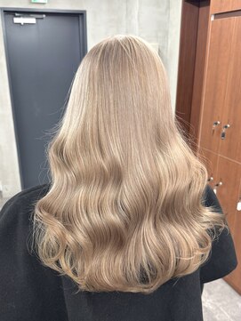 ニコ トウキョウ 渋谷(nico TOKYO) ブロンドベージュ/ダブルカラー/ケアブリーチ/ハイトーン