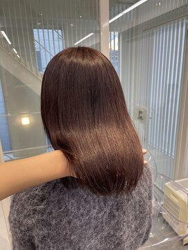 コレクティブワーク 表参道 渋谷(COLLECTIVE WORK) 艶髪ベージュ髪質改善ボブ顔まわりレイヤー20代30代40代[表参道]