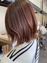 ルシードスタイルアイフラット(LUCIDO STYLE I-FLAT) 髪質改善ストレート×レイヤーボブ
