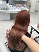 ルクス(Luxs)&nbsp;ブリーチありダブルカラー/ピンクベージュ