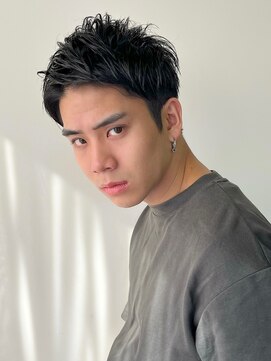 シスタ(SISTA) 田中アップバングツーブロックスパイキーショート