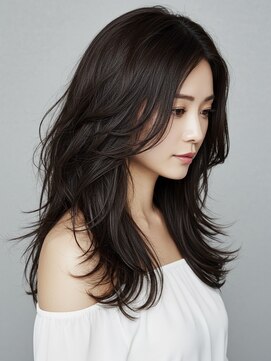 レヴィア(REVIA) レイヤーカット髪質改善トリートメント前髪カット