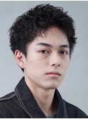 スパイキーショートツイストスパイラルパーマ名古屋メンズパーマ