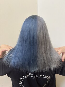 チャンプ 高の原店(Champ) ブルー×シルバーのツートンカラー