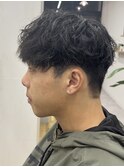 MEN’S HAIR/波巻ツイストスパイラル/フェザーパーマ/錦糸町