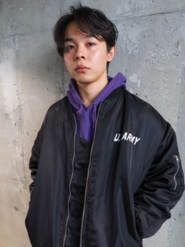 オルカ(ORCA) メンズヘア/メンズカット/センターパート/新宿【深江】