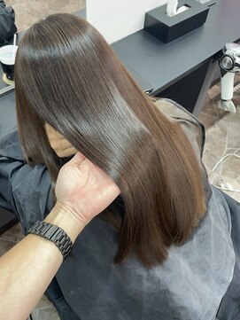 ヘアースマイルクー(HAIR SMILE COEUR) 【COEUR/TOMOYA】艶ナチュラルブラウン