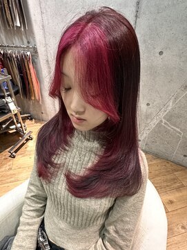 ミラシィ 稲毛(Mirashy) フェイスフレーミング×インナー×レイヤーカット