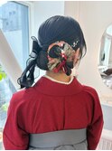袴着付け/袴/卒業式着付け/着物/袴着付/袴ヘアセット/袴ヘア