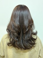 ナナナ パレナ 大津膳所店(nanana parena) 毛先デジパでセットもラクに艶ありくびれコテ巻きカール